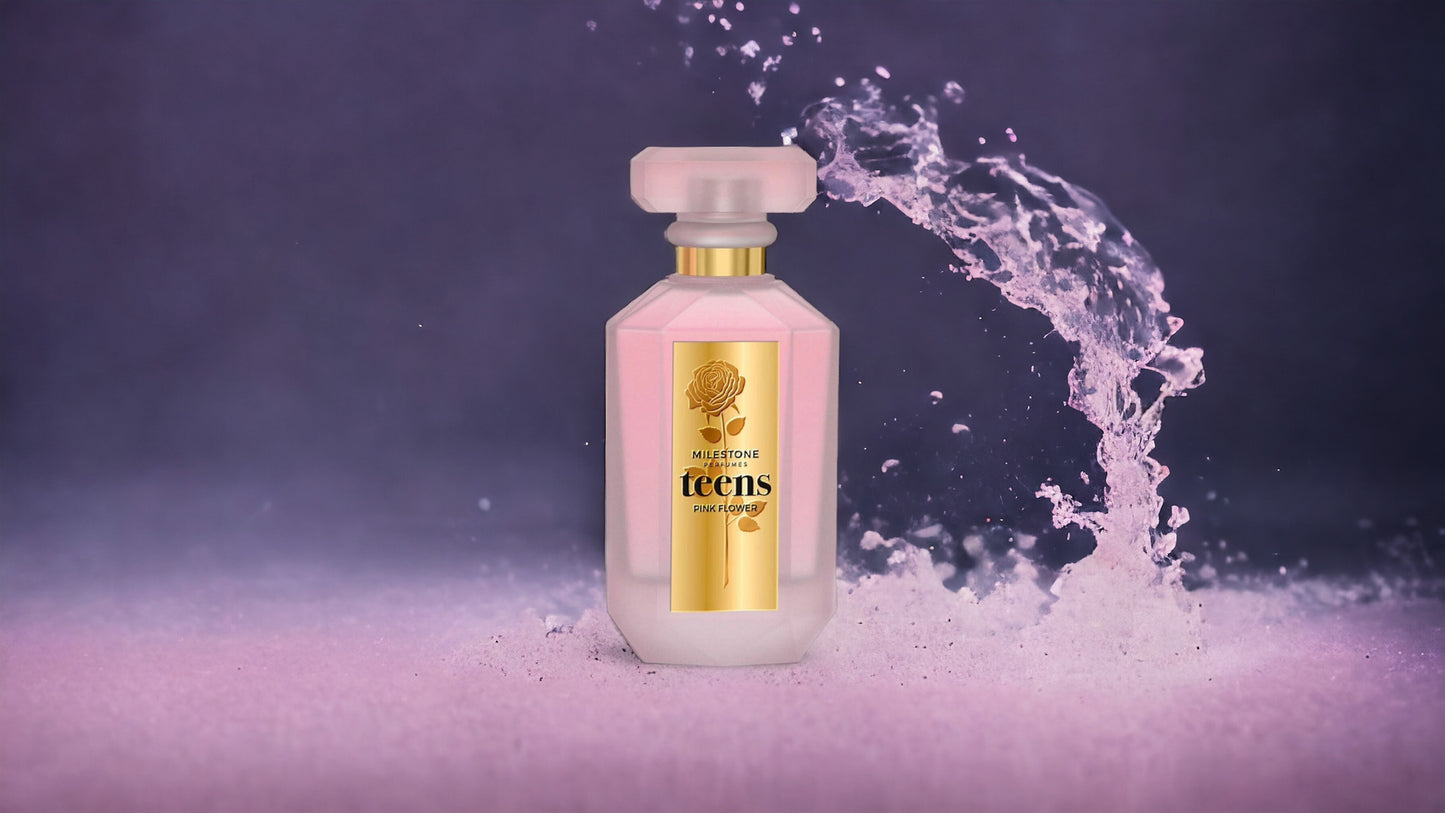 MILESTONE Teens Pink Flower (Pour Femme) 100ML EDP