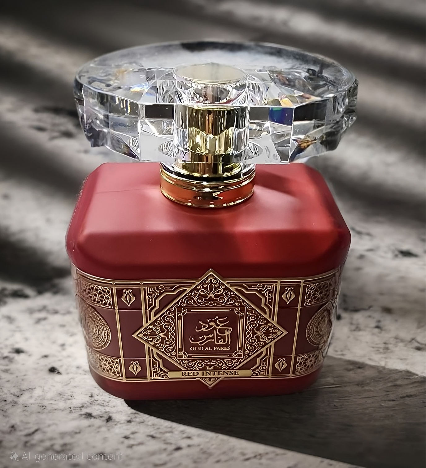 Al Fares Oud Red Intense Eau de Parfum – Unisex 100ml Limited Edition