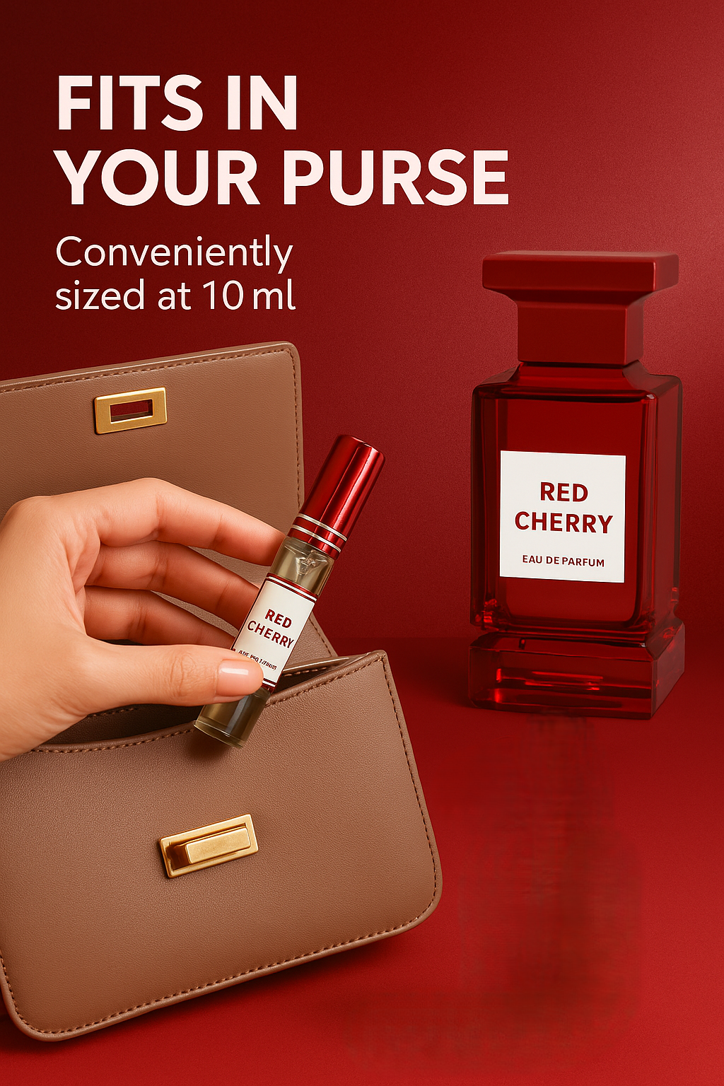 Milestone Red Cherry Unisex Perfume Mini Travel Spray 10 ml