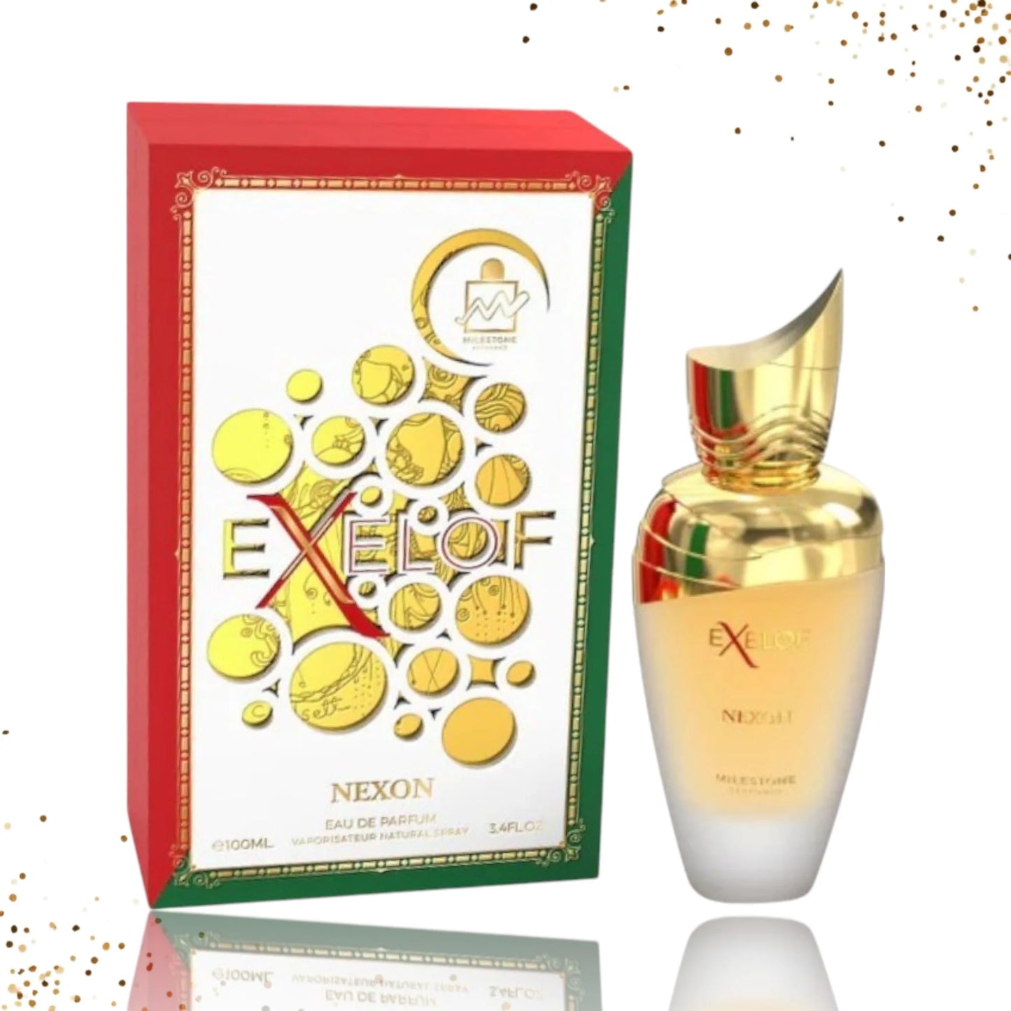Milestone Exelof Nexon Eau De Parfum 85ml Unisex (inspired by Xerjoff Naxos .)