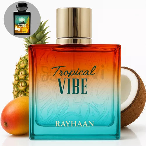 Rayhaan Eau de Parfum Tropical Vibes , Unisex, 100 ml