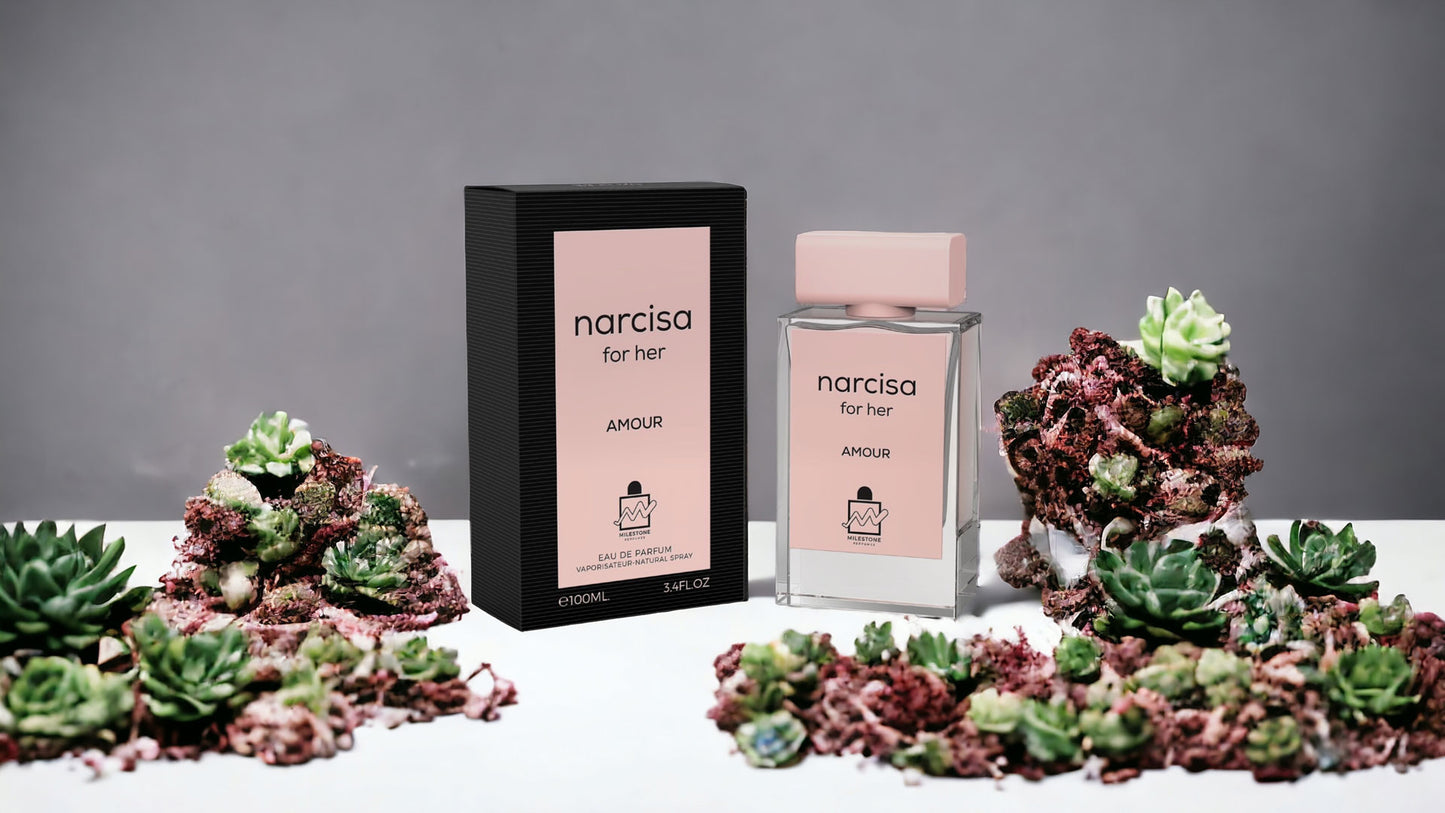 MILESTONE Narcisa For Her Amour (Pour Femme)  100ML  EDP