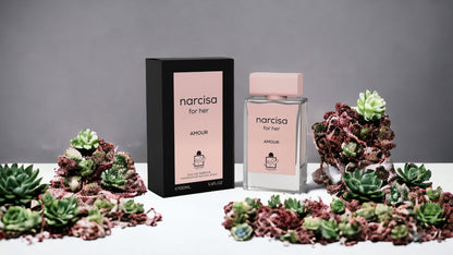 MILESTONE Narcisa For Her Amour (Pour Femme)  100ML  EDP