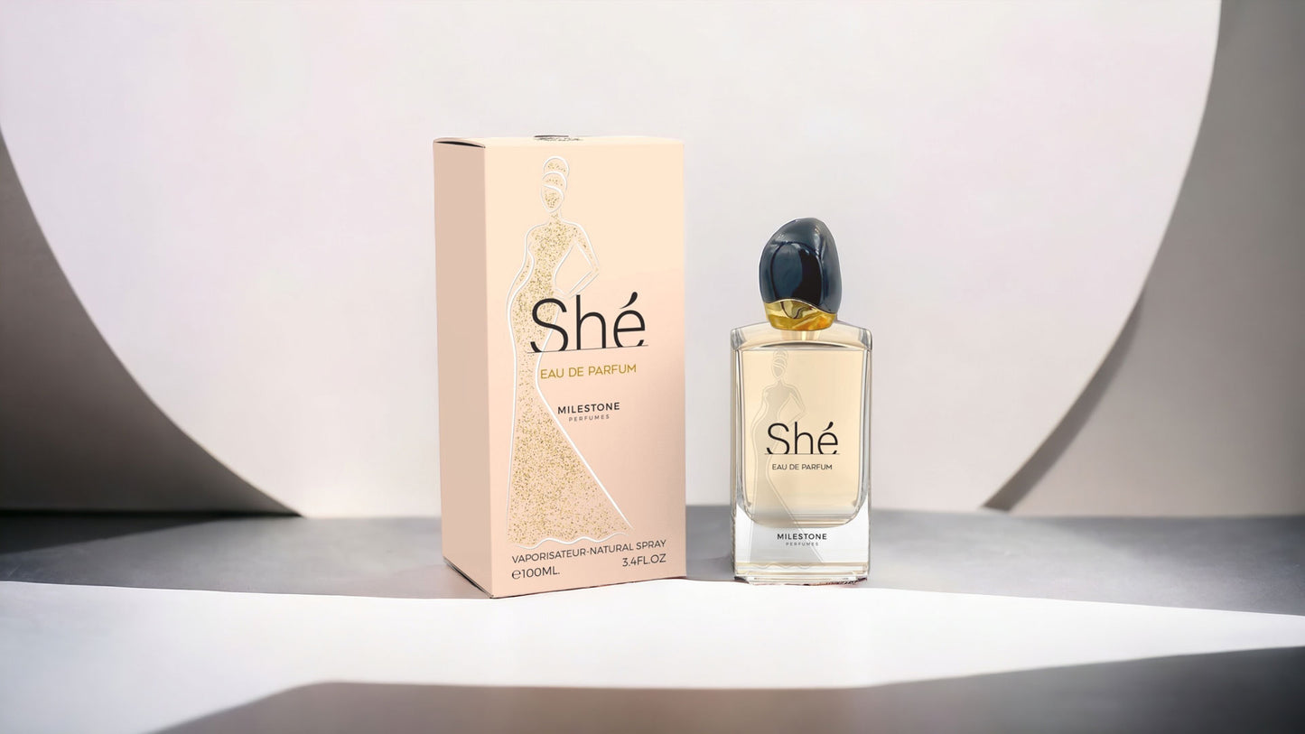 MILESTONE She Pour Femme 100ML EDP Vaporisateur Natural Spray