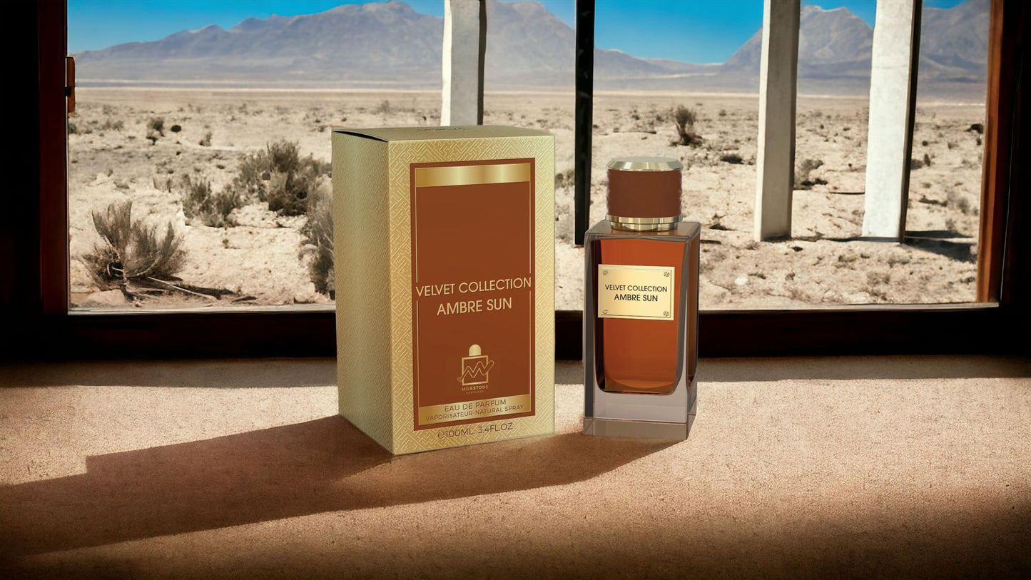 MILESTONE Velvet Collection Ambre Sun (Unisex)  100ML EDP