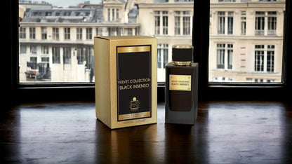 MILESTONE Velvet Collection Black Insenso (Unisex)  100ML EDP