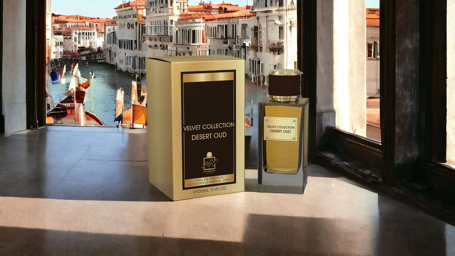 MILESTONE Velvet Collection Desert Oud (Unisex)  100ML EDP