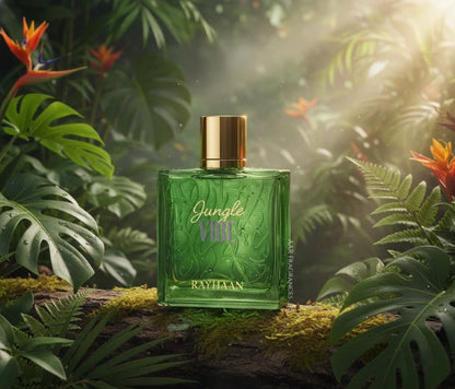 Rayhaan Jungle Vibe Eau de Parfum, Unisex, 100 ml(Inspired by Sandal Greenery Dries Van Noten)