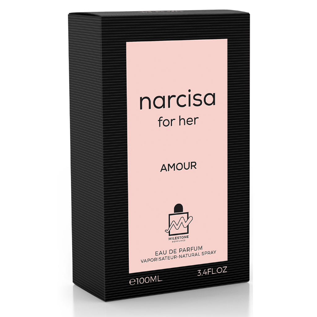 MILESTONE Narcisa For Her Amour (Pour Femme)  100ML  EDP