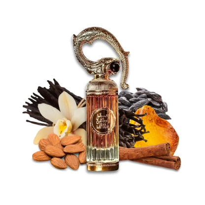 Sehr by Lattafa – Unisex Eau de Parfum, Spicy, floral and woody notes.