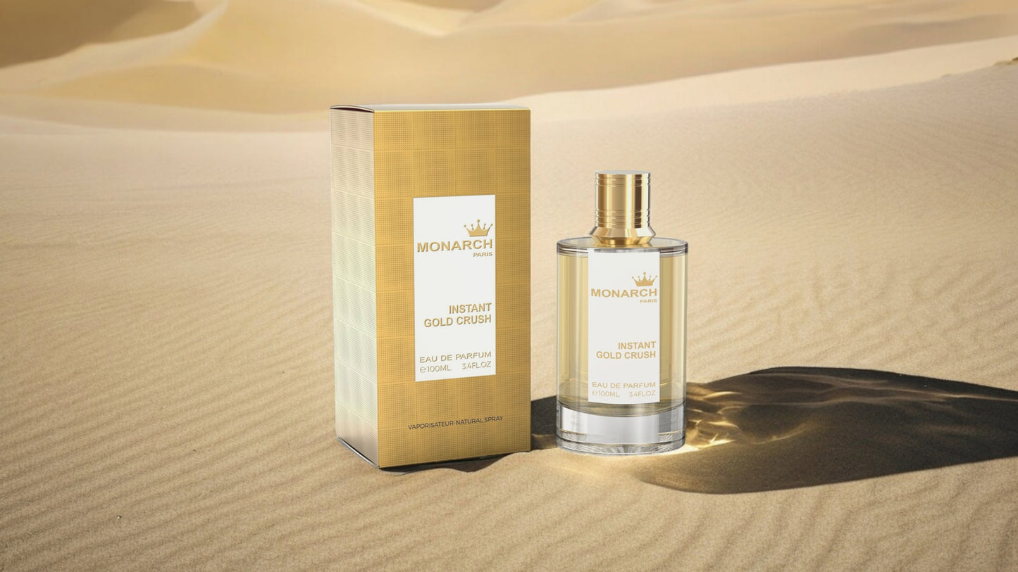 MILESTONE Monarch Instant Gold Crush (Unisex)  Vaporisateur Natural Spray 100ML EDP