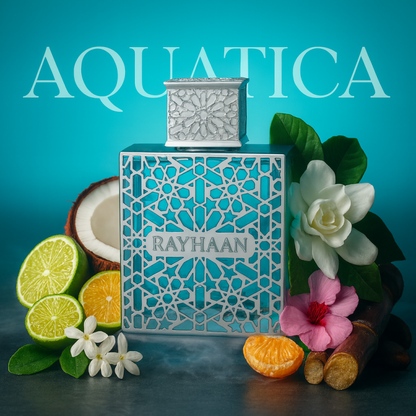 Rayhaan Aquatica,Eau de parfum Unisex, 100 ml