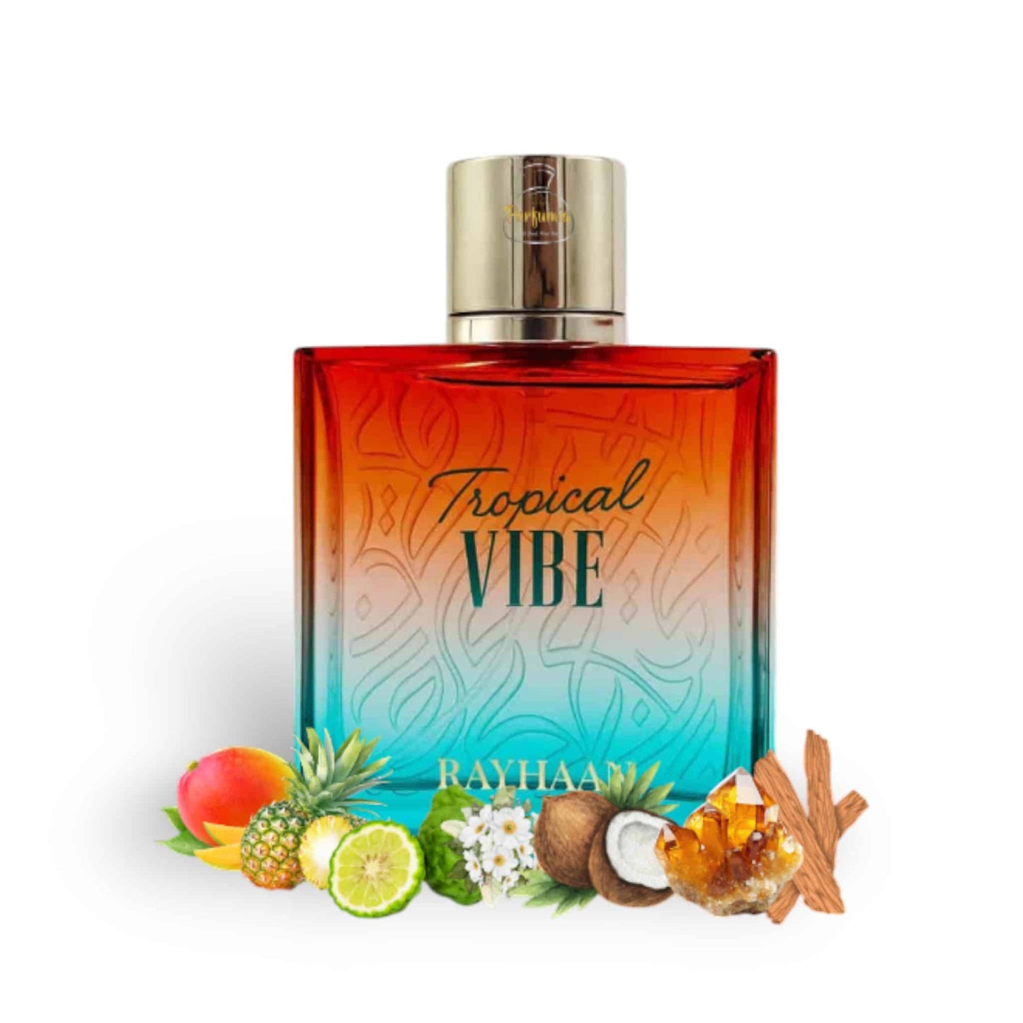 Rayhaan Eau de Parfum Tropical Vibes , Unisex, 100 ml