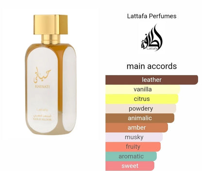 Lattafa Hayaati Gold Elixir Unisex EDP