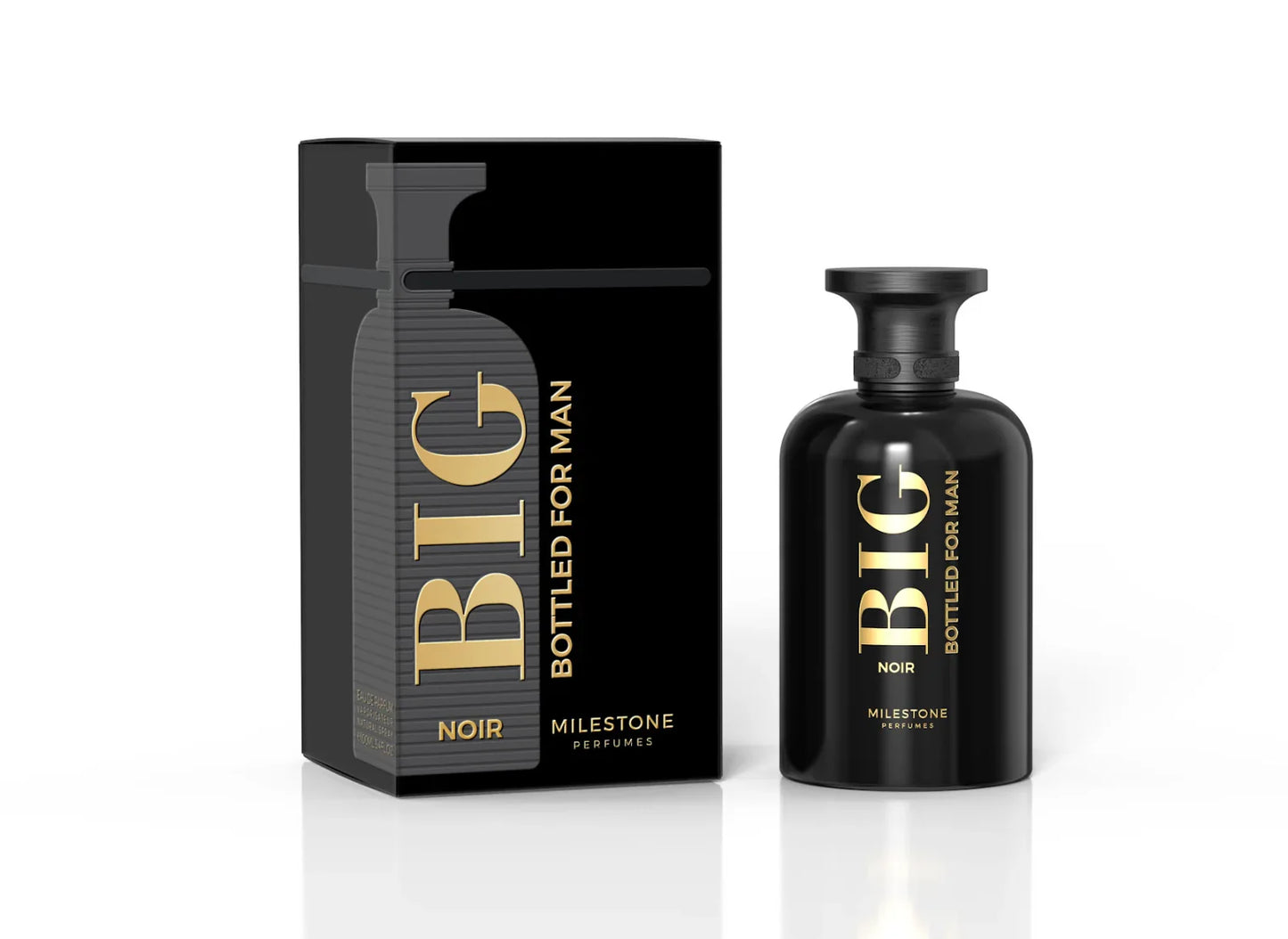 MILESTONE Big Bottled Noir (Pour Homme) 100ML Eau De Parfum