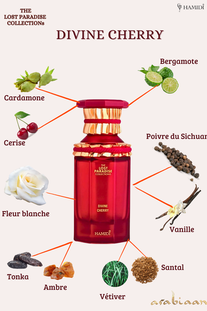 DIVINE CHERRY By Hamidi Eau De Parfum Spray 100ML Unisex