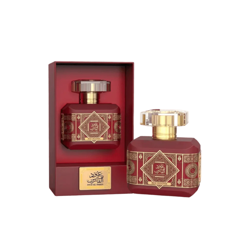 Al Fares Oud Red Intense Eau de Parfum – Unisex 100ml Limited Edition