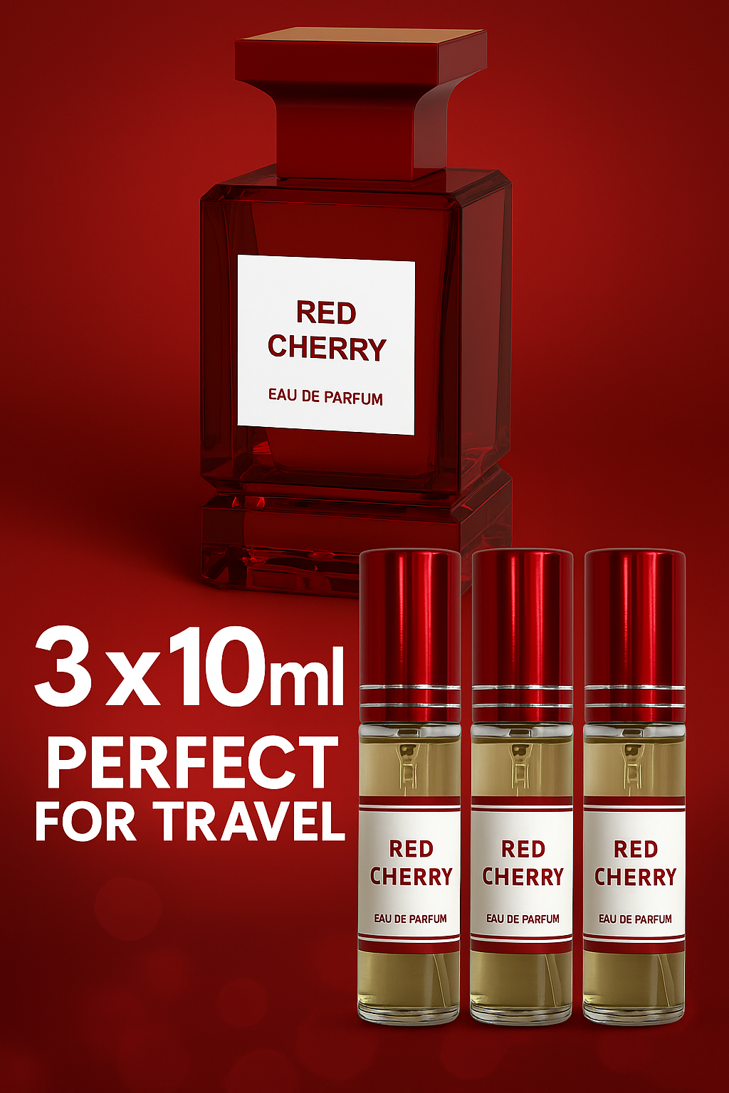 Milestone Red Cherry Unisex Perfume Mini Travel Spray 10 ml