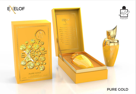 Milestone Exelof Pure Gold Eau De Parfum 85ml Unisex (inspired by Xerjoff Erba Gold)