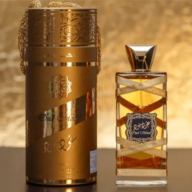 Oud Mood Elixir By Lattafa Unisex 100 ml Oriental perfume