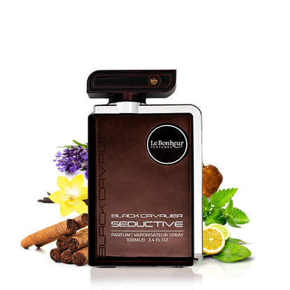 Le Bonheur Black Cavalier Seductive (Unisex) - 100ML - Eau De Parfum