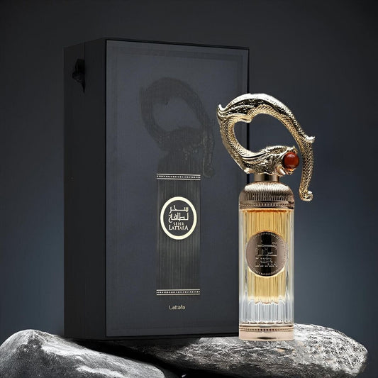 Parfum Sehr Lattafa Unisex 100 Ml , Note Calde Si Picante Flori Si Lemn