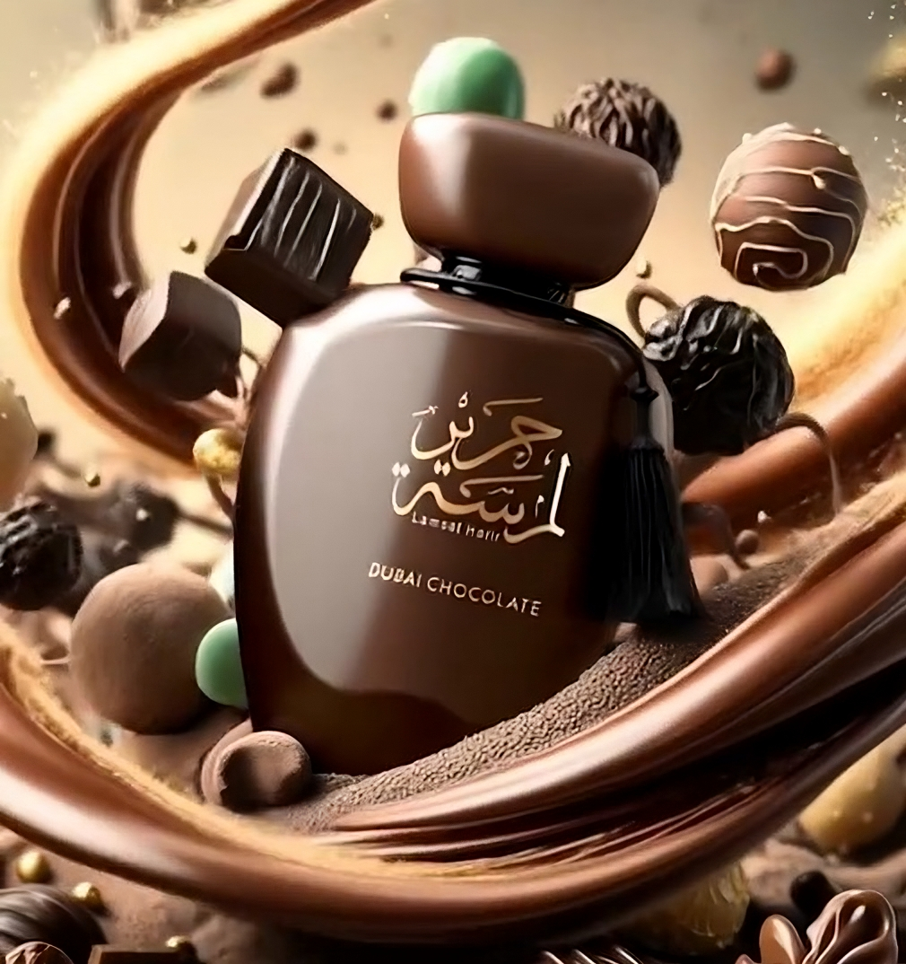 Eau de Parfum Arabiyat Prestige Lamsat Harir Dubai Chocolate, Unisex, 100 ml