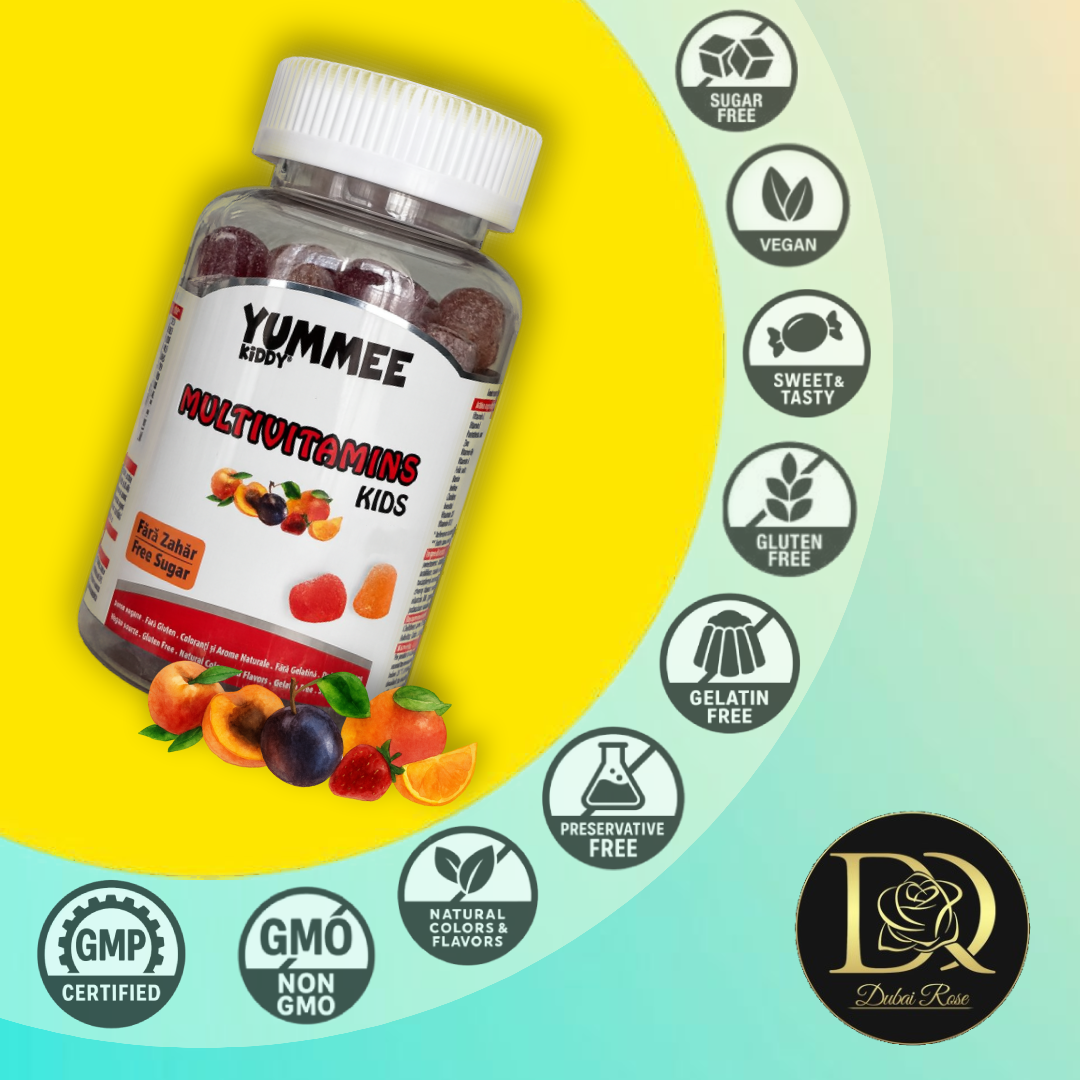 YUMMEE KIDDY Multivitamin 60 gummies, sugar-free, flavored