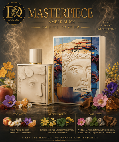 Emper Amber Musk Masterpiece, Eau de parfum, Men, 100 ml
